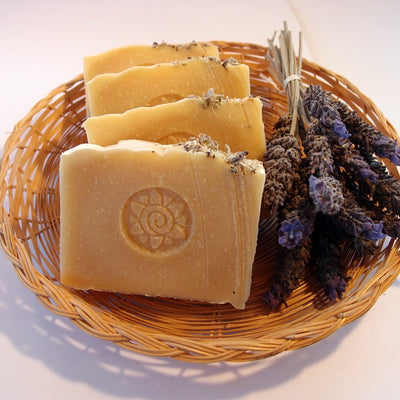 Goat's Milk Natural Soap - made with tallow and lavender