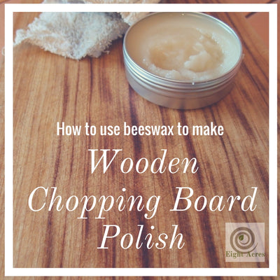 How to make a wooden chopping board polish