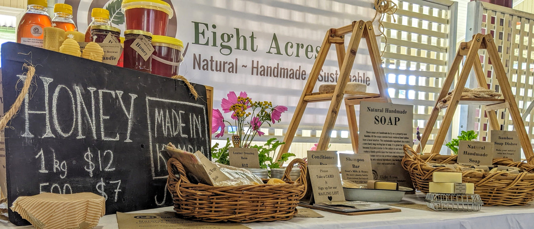 Natural Handmade Soap, Raw Unprocessed Australian Honey and Beeswax