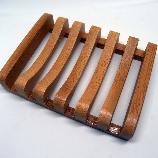 Large Bamboo soap dish - keep your handmade natural soap for longer