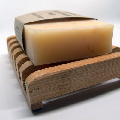 Large Bamboo soap dish - keep your handmade natural soap for longer